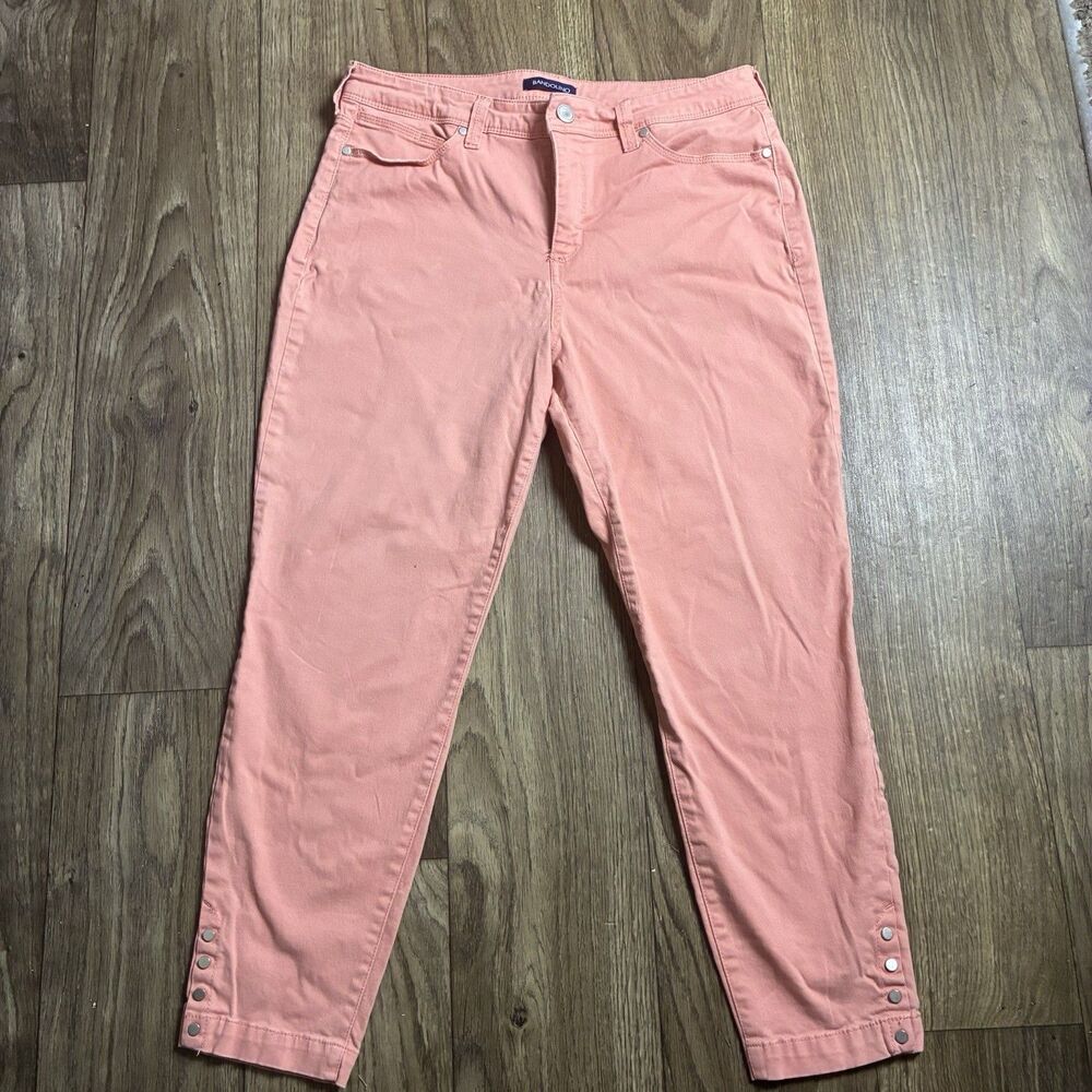 Bandolino Lisbeth Cropped pants   Size 12  Coral